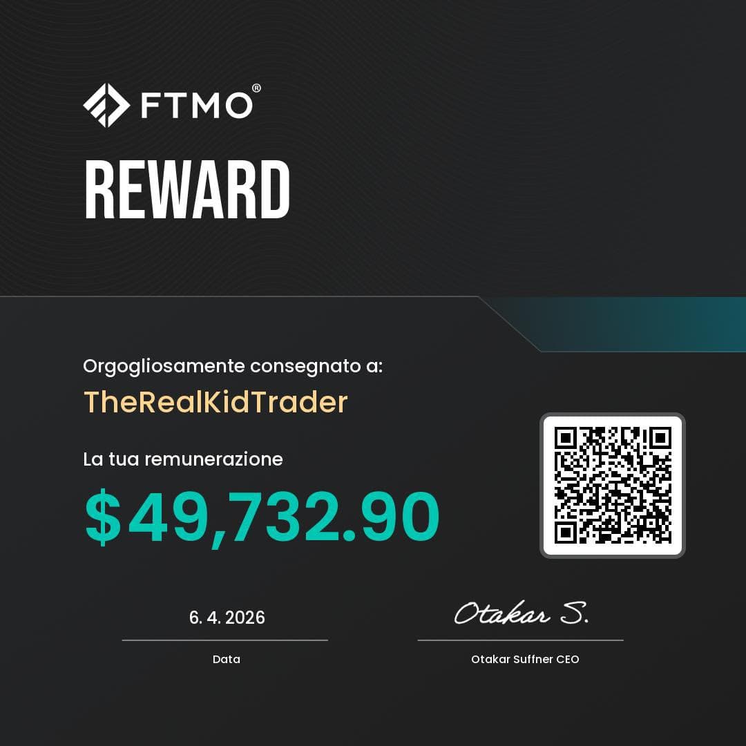 FTMO certified cumulative payouts
